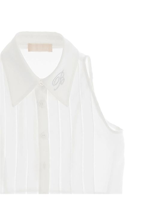 Blusa con ruches MISS BLUMARINE KIDS | BFCA027.0.GA0260000